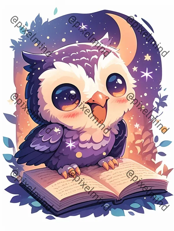 Cute Cartoon Animal Nature Print Packs