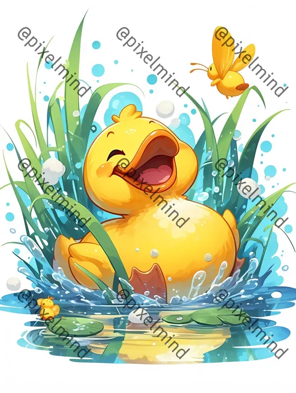 Cute Cartoon Animal Nature Print Packs