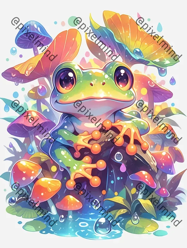 Cute Cartoon Animal Nature Print Packs