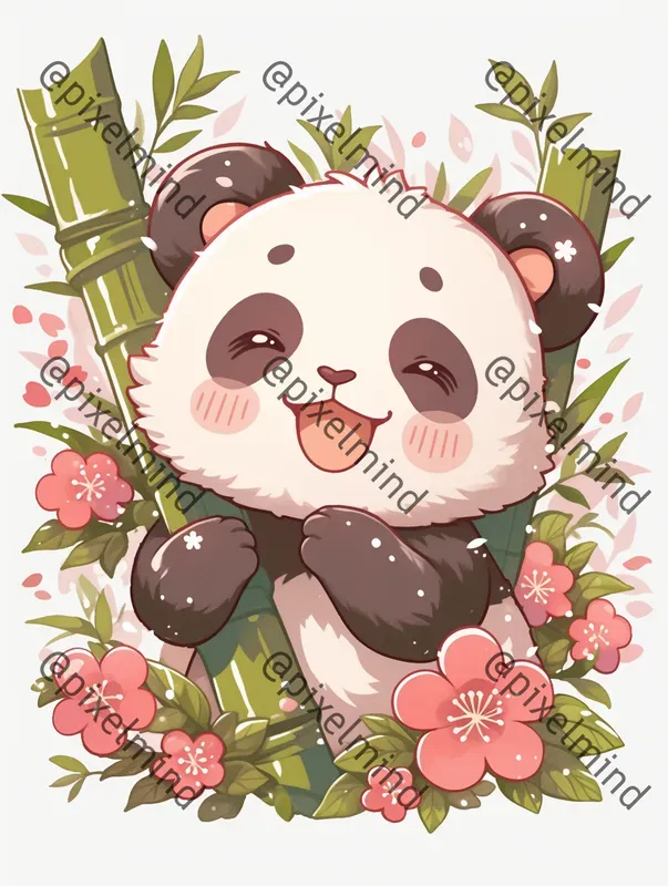 Cute Cartoon Animal Nature Print Packs
