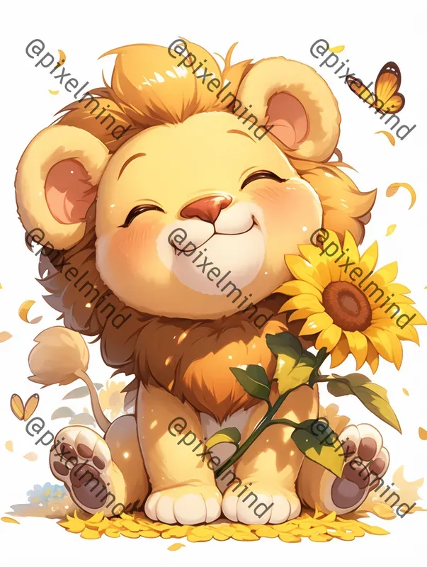 Cute Cartoon Animal Nature Print Packs