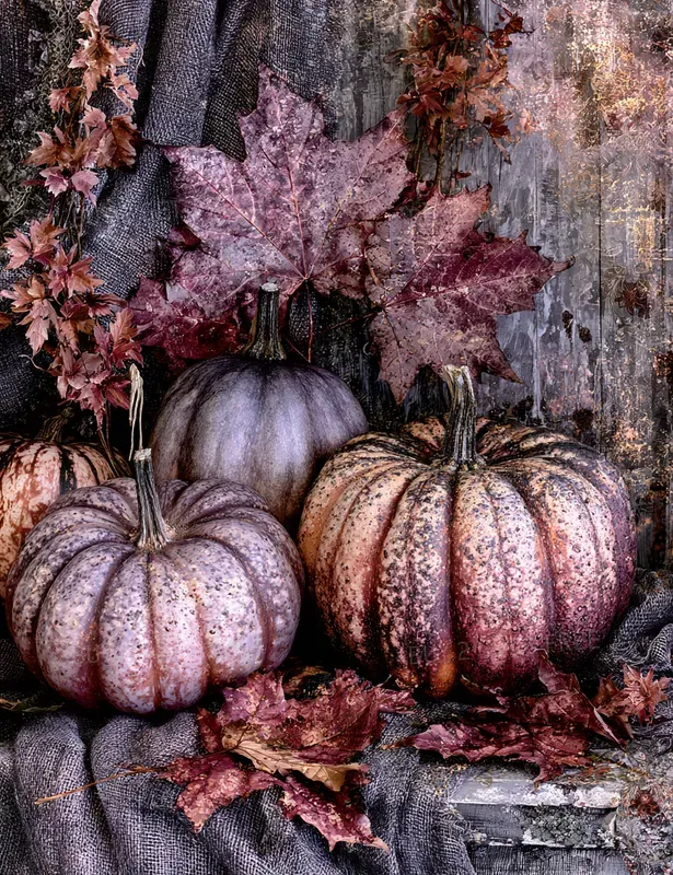 Grand Autumn Harvest Still Lifes