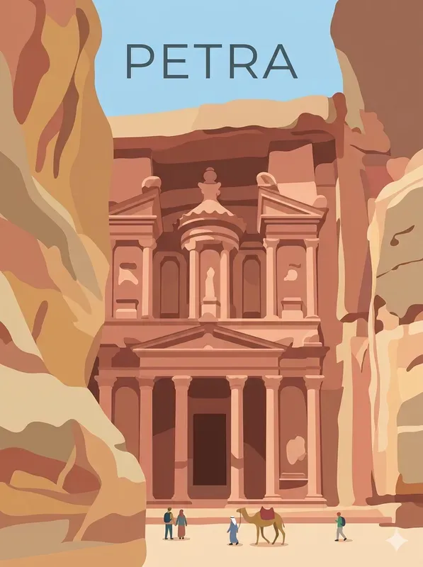 Smooth Noline Vector Travel Posters
