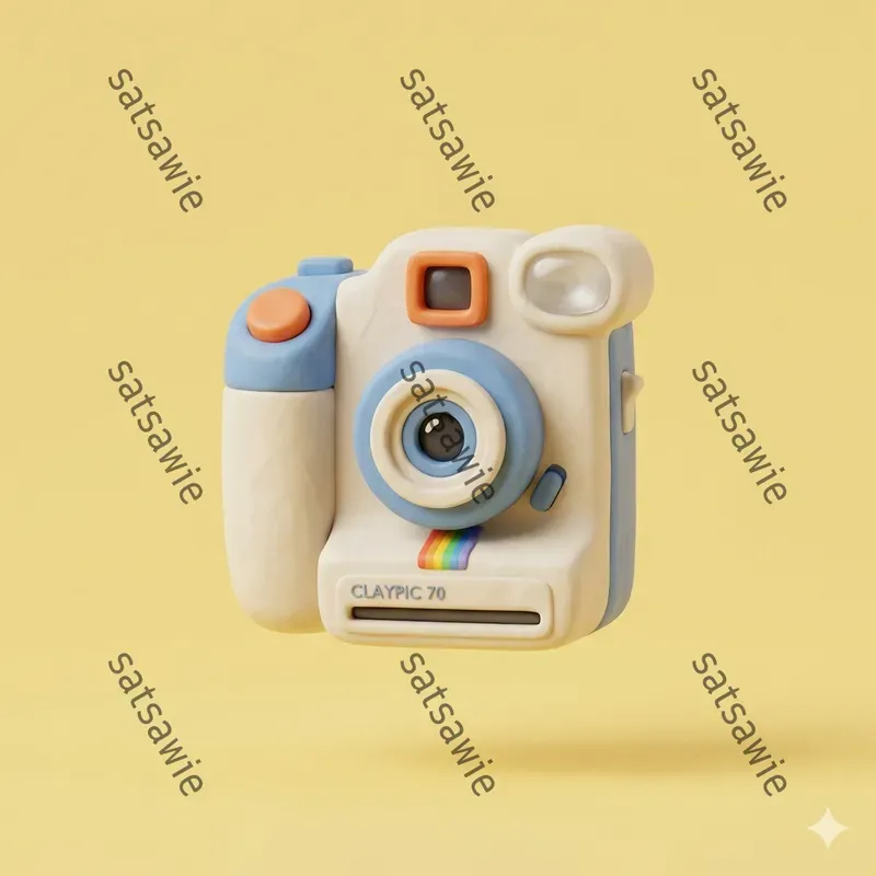 Cute Minimalist 3D Icons