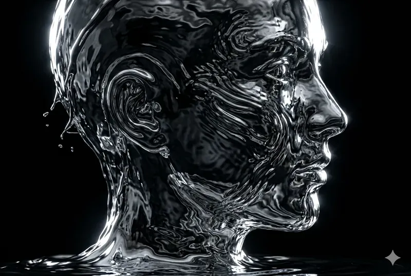 Liquid Chrome Macro Sculptures