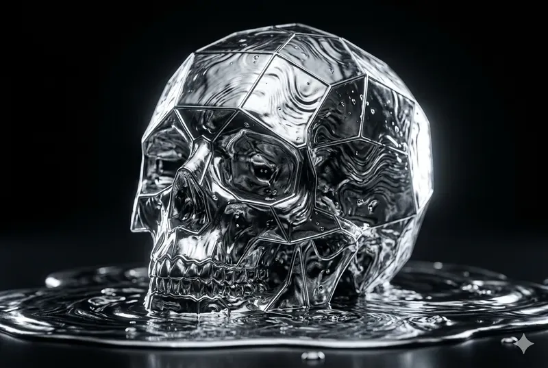 Liquid Chrome Macro Sculptures