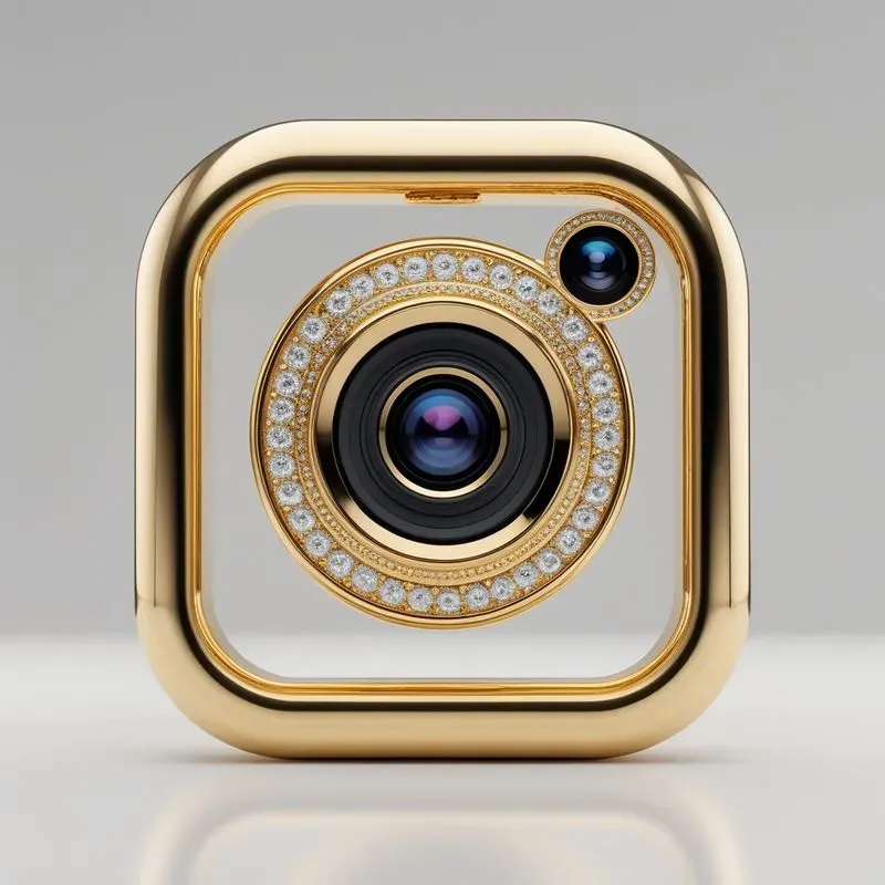 Luxury Gold 3D App Icons