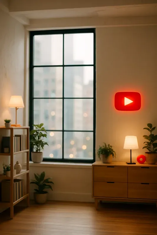 Ultrarealistic YouTube Studio Backgrounds