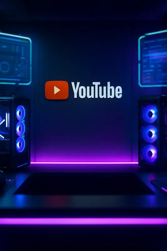 Ultrarealistic YouTube Studio Backgrounds