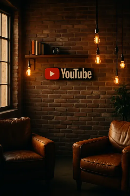 Ultrarealistic YouTube Studio Backgrounds