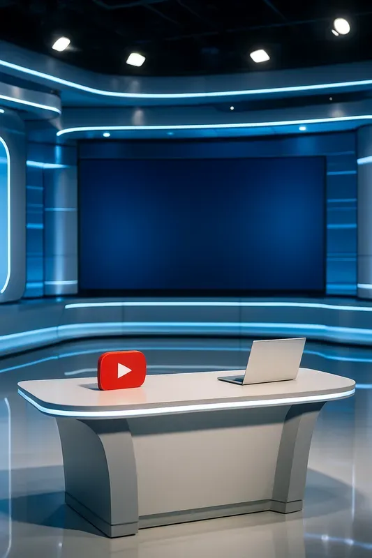 Ultrarealistic YouTube Studio Backgrounds