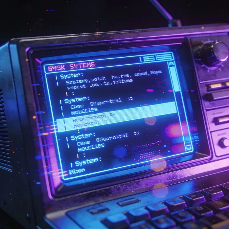 Retro Cyberpunk Tech Generator