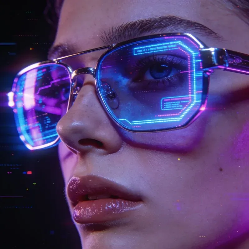 Retro Cyberpunk Tech Generator
