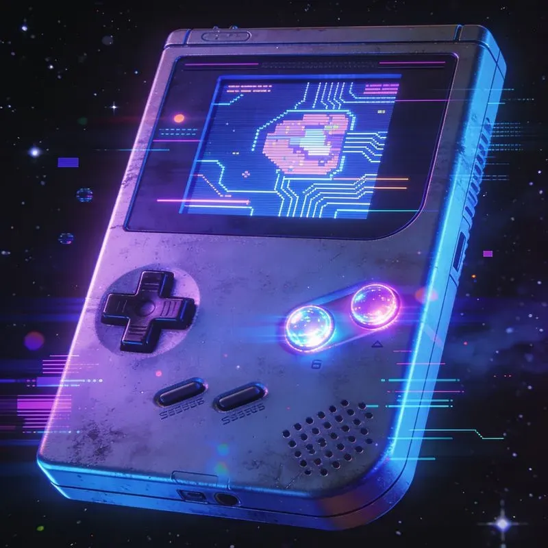 Retro Cyberpunk Tech Generator