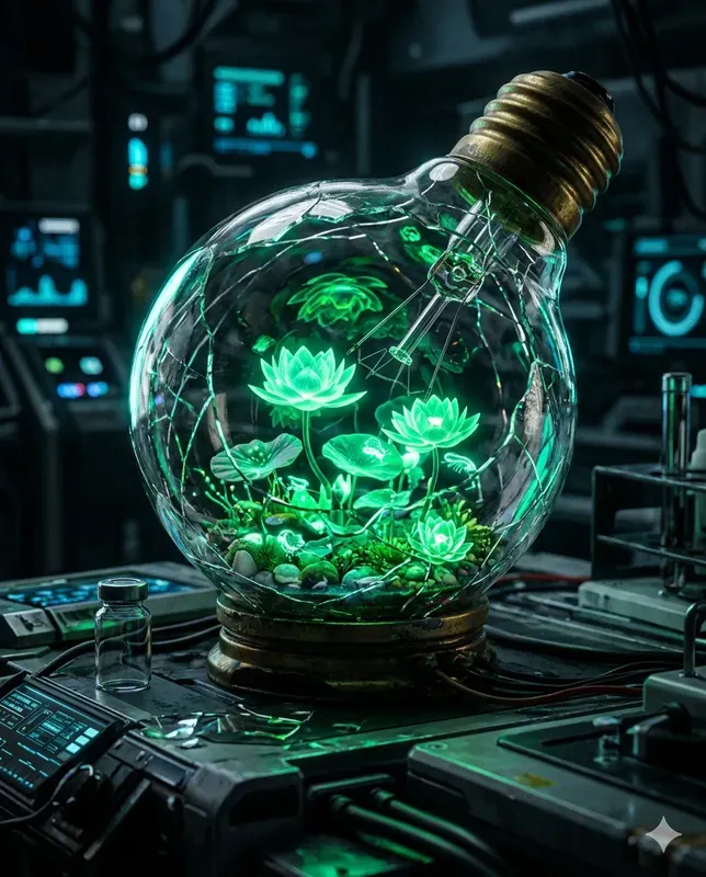 Glowing Flora Terrariums