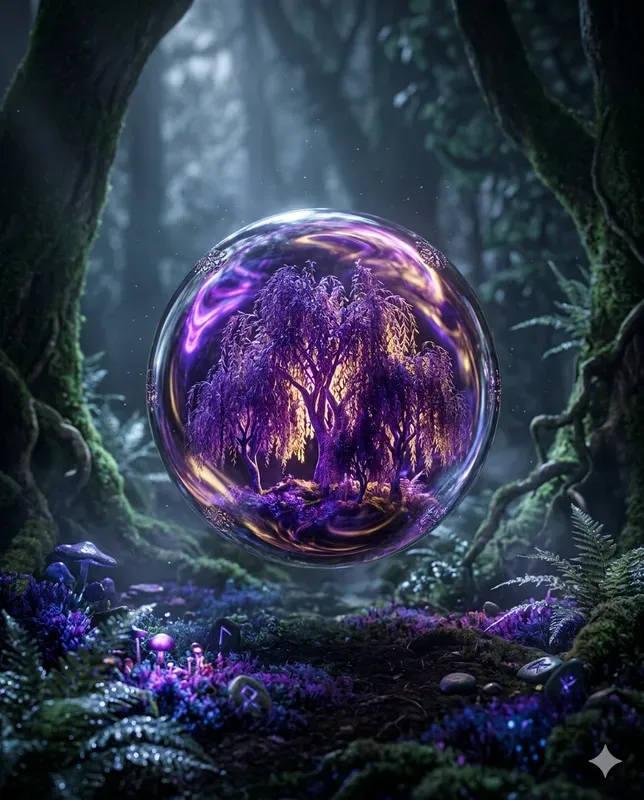 Glowing Flora Terrariums