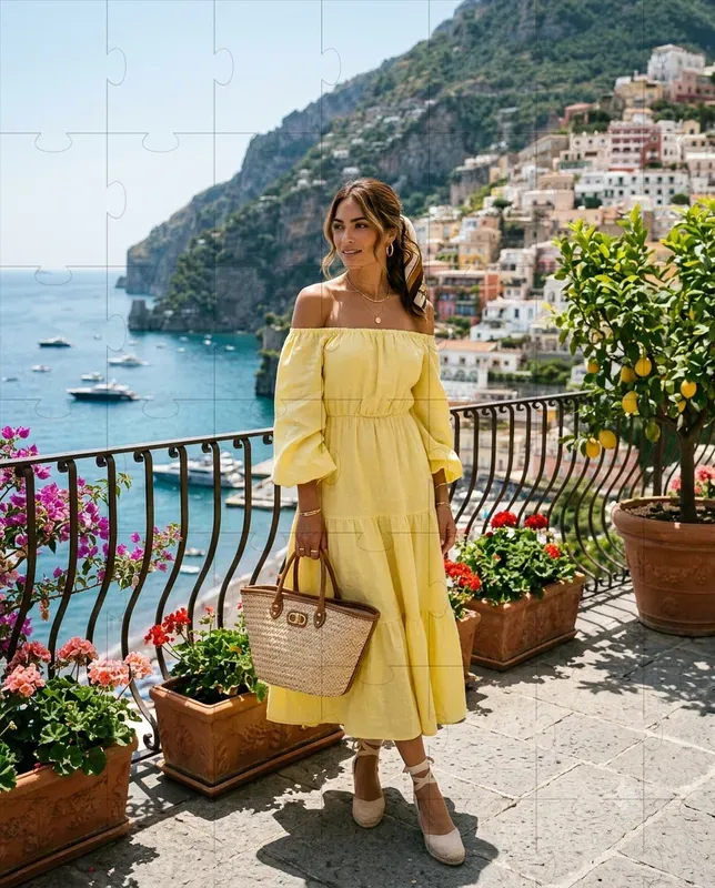 Luxury Vacation Fashion Model Generator