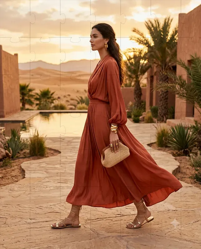 Luxury Vacation Fashion Model Generator