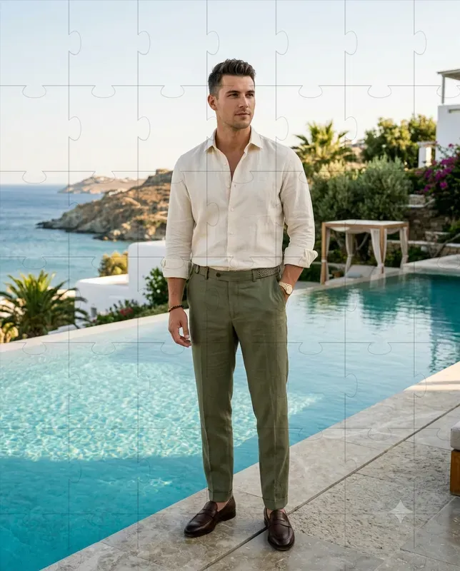 Luxury Vacation Fashion Model Generator