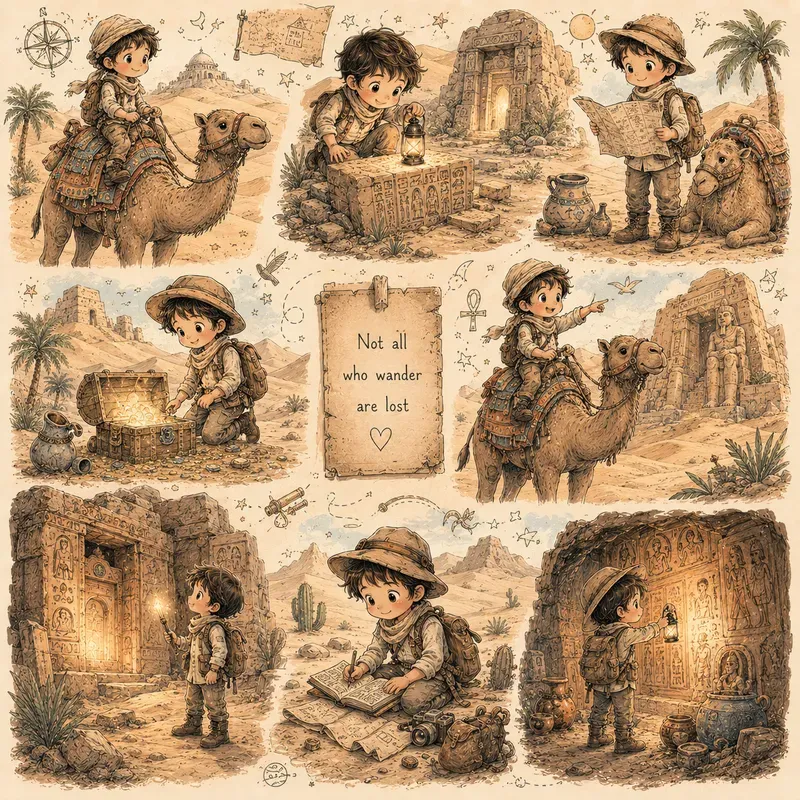 Little Explorer Doodle Walls