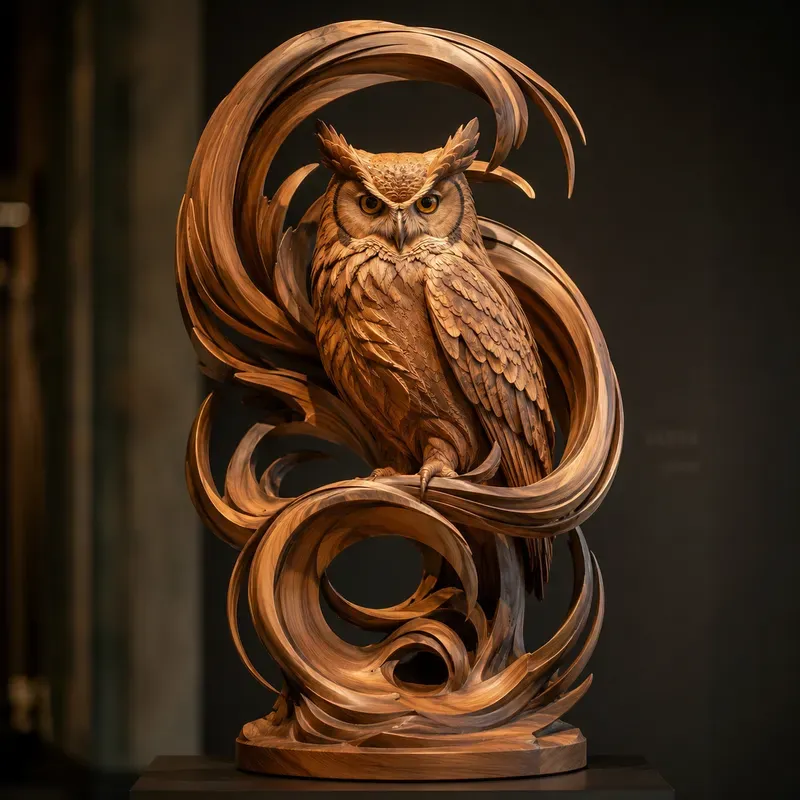 Organic Wood Sculptures