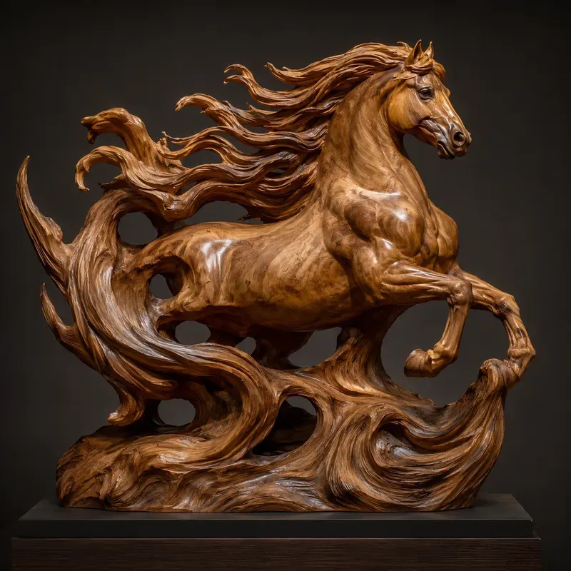 Organic Wood Sculptures