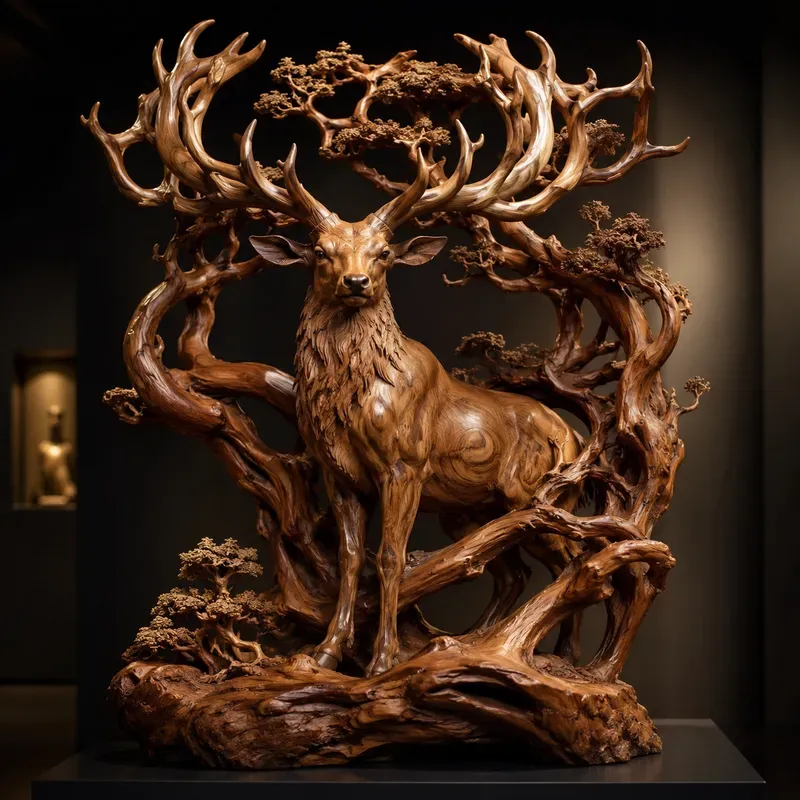 Organic Wood Sculptures