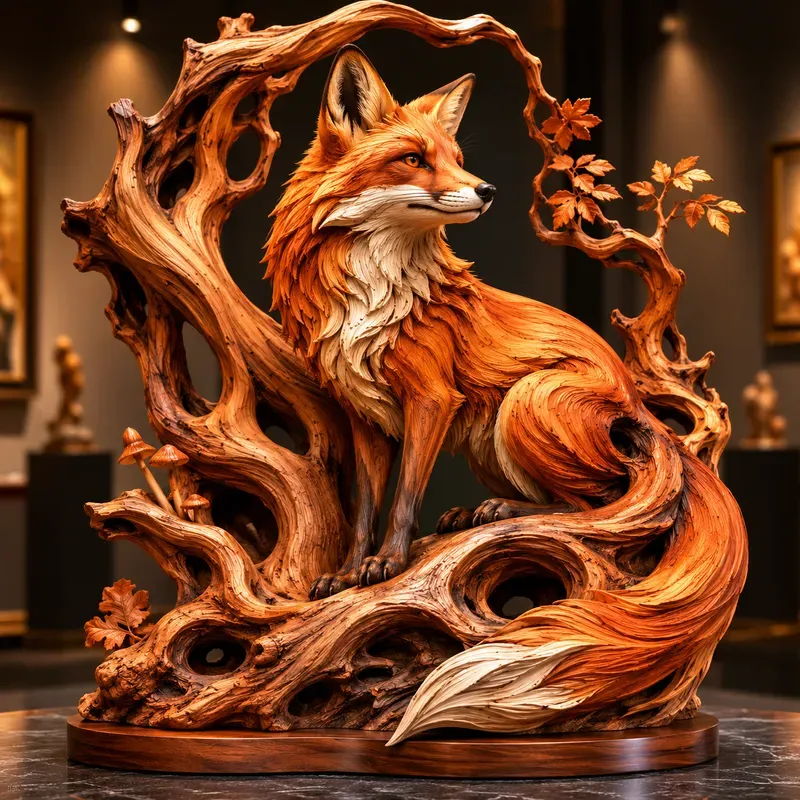 Organic Wood Sculptures