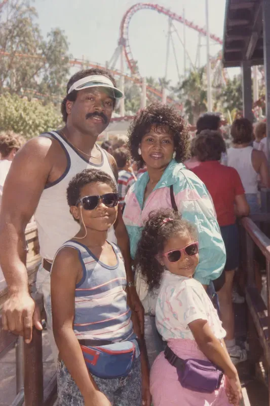 80s Family Vacation Photos