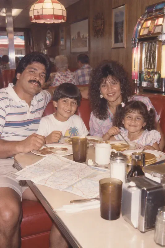 80s Family Vacation Photos