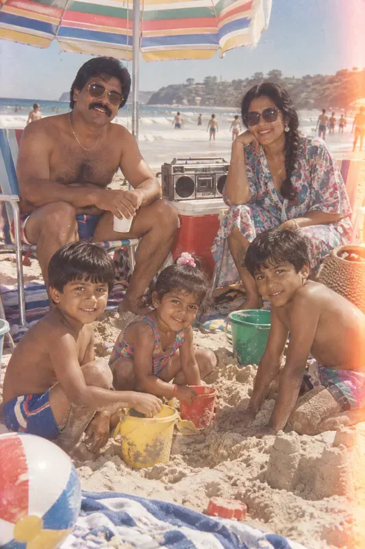 80s Family Vacation Photos