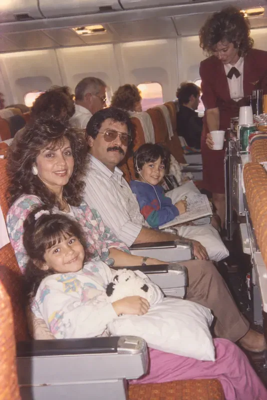 80s Family Vacation Photos