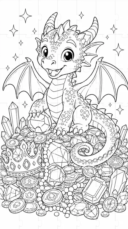 Coloring Book Page Generator