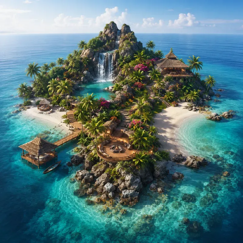 Miniature Island Worlds