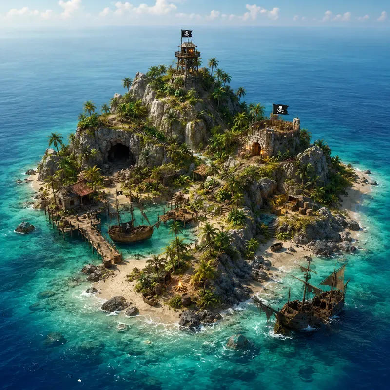 Miniature Island Worlds