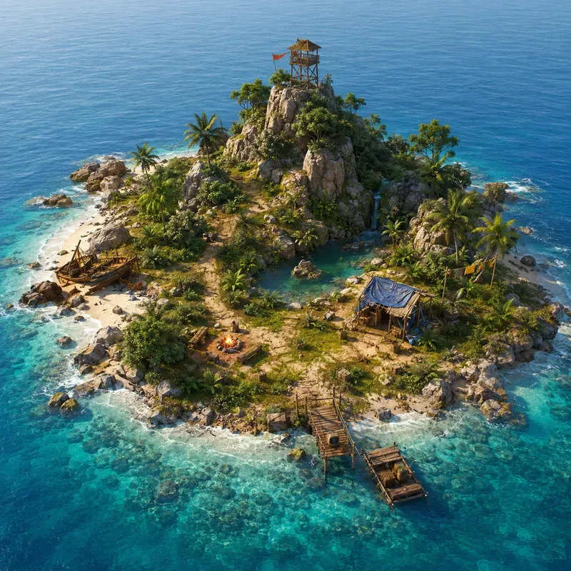 Miniature Island Worlds