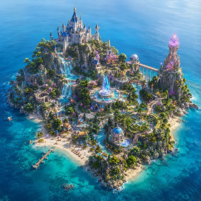 Miniature Island Worlds