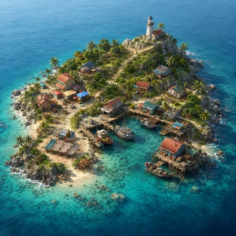 Miniature Island Worlds