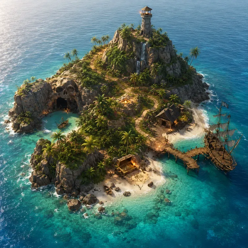 Miniature Island Worlds