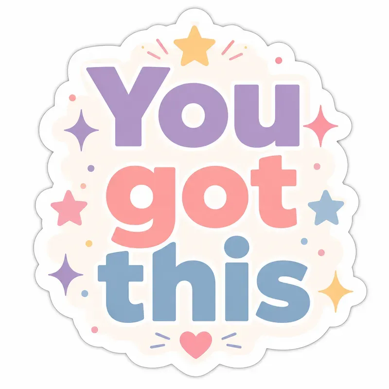 Motivational Quote Stickers