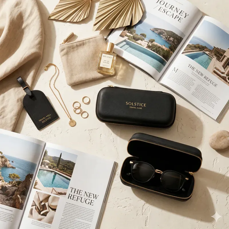 Luxury Product Launch Flat Lay Generator