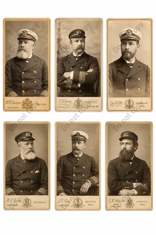 Cabinet Card Portrait Ephemera
