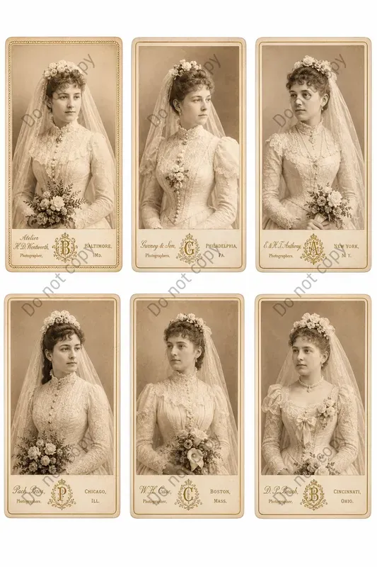 Cabinet Card Portrait Ephemera