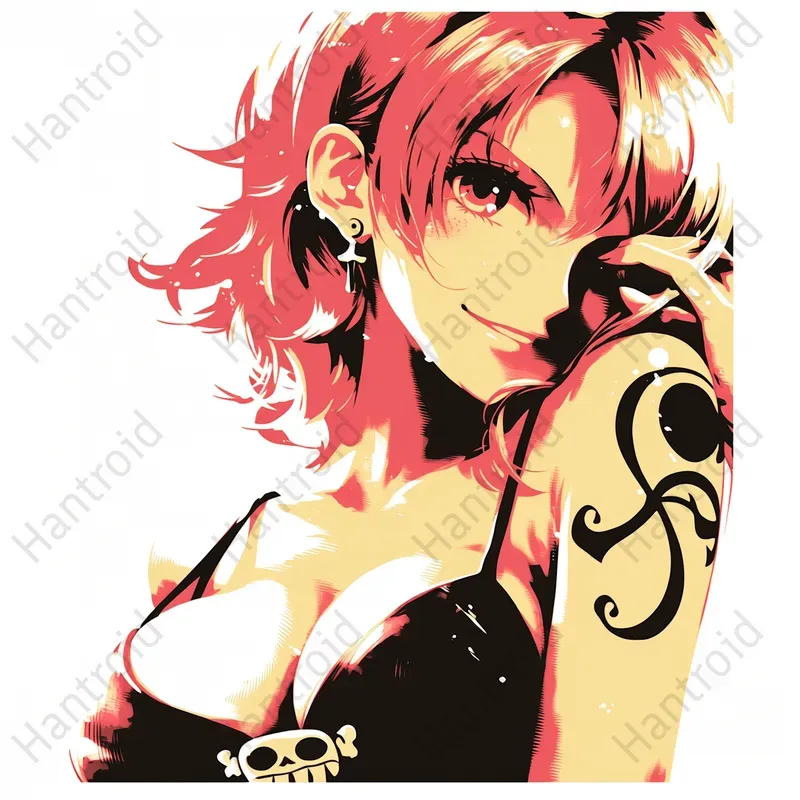 One Piece Charming Stylized Art Prints