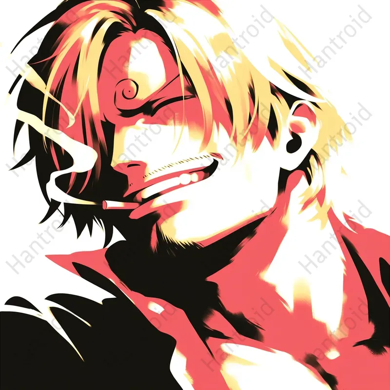 One Piece Charming Stylized Art Prints