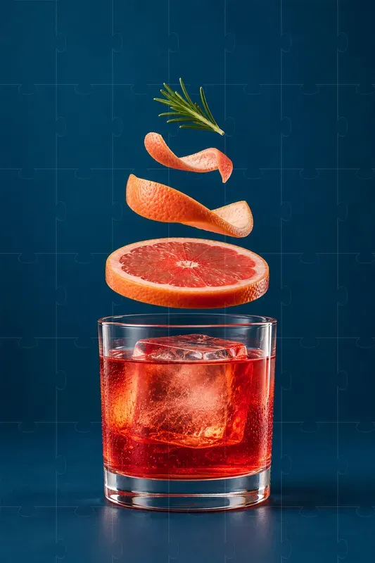 Exploded Cocktail Menu Posters