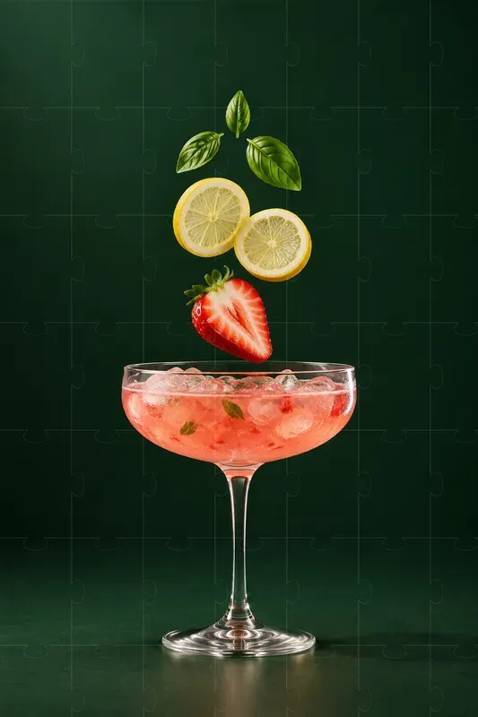 Exploded Cocktail Menu Posters