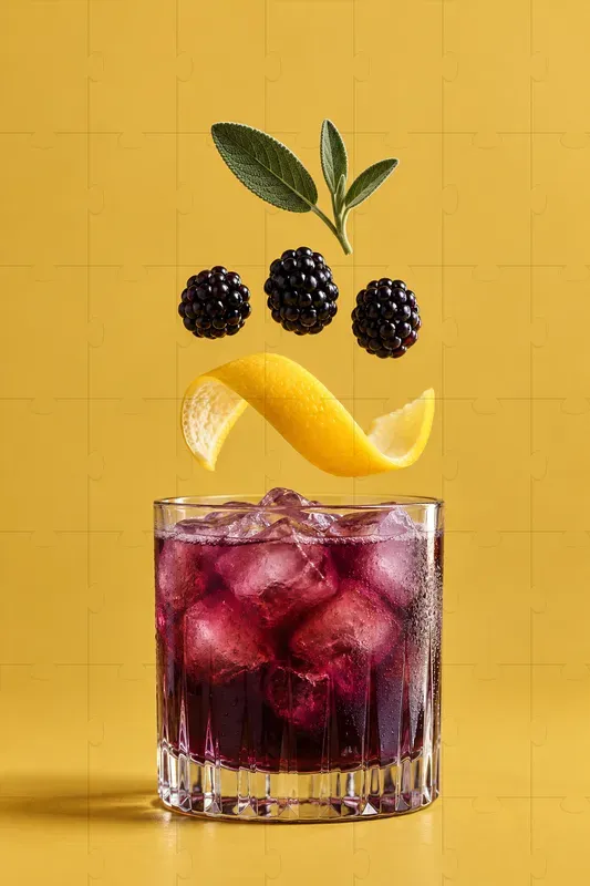 Exploded Cocktail Menu Posters