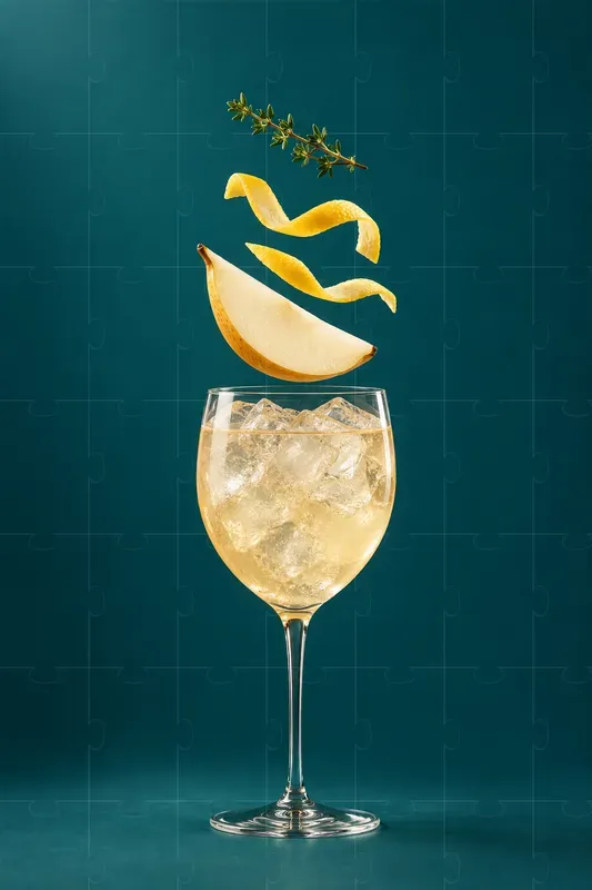 Exploded Cocktail Menu Posters