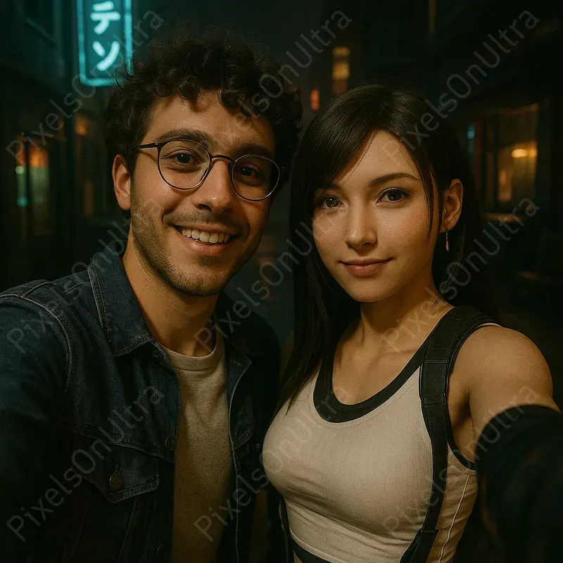 Video Game Character Selfies